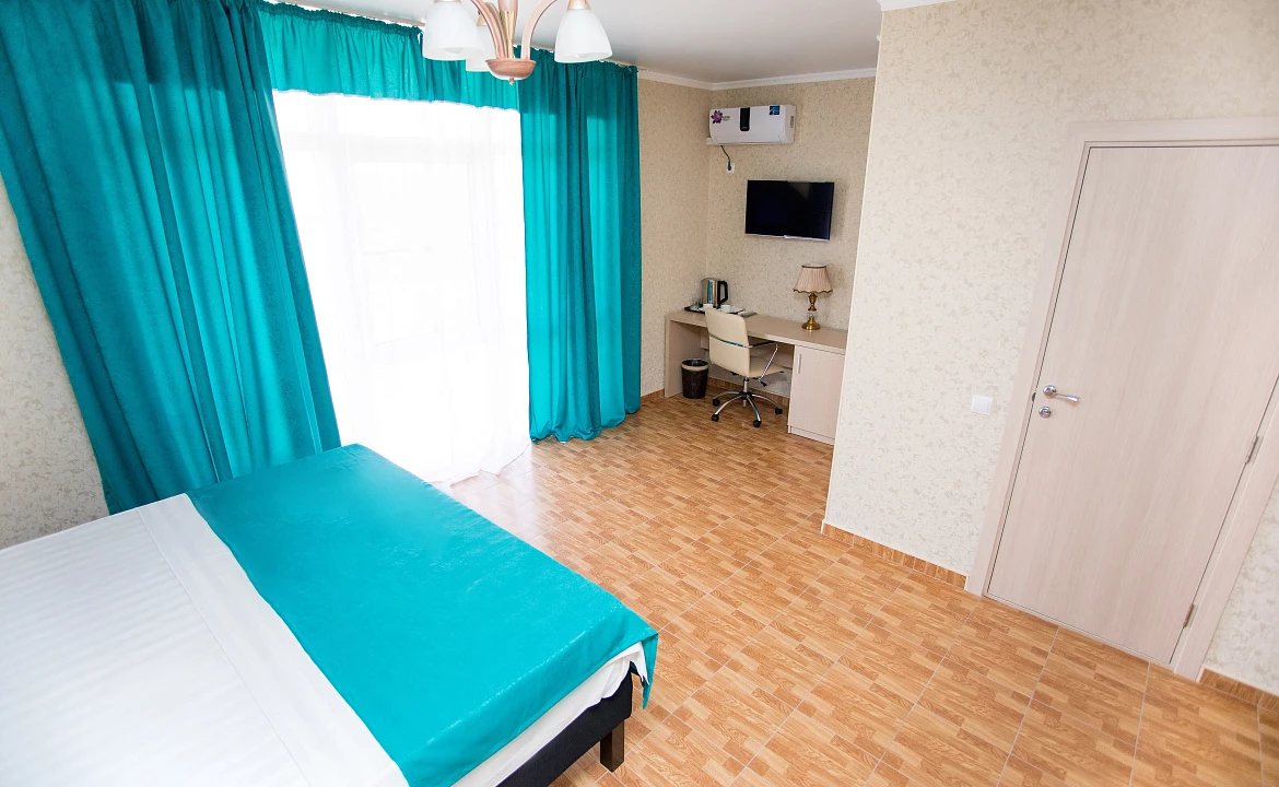 2-х местный «Стандарт» без балкона. Отель "Alfa Summer". Анапа