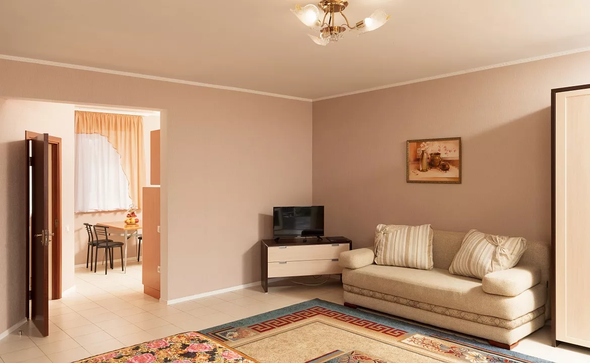 Апартаменты однокомнатные (вид на море). Эллинги "KATRIN". Орджоникидзе