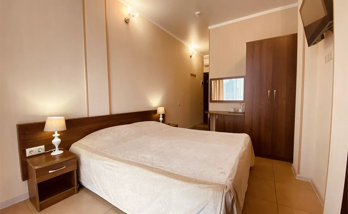 Стандарт двухместный. Отель "ФандоринЪ". Кабардинка Стандарт двухместный. Отель "ФандоринЪ". Кабардинка