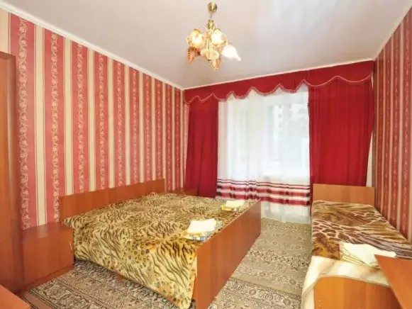 3-х местный «Стандарт». Отель «Адель». Домбай-гостиницы