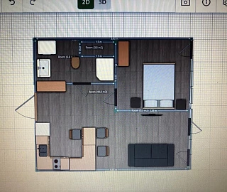 Евро однокомнатные . Квартира в многоквартирном доме ПАНОРАМА & ГЕЛЕНДЖИК . 