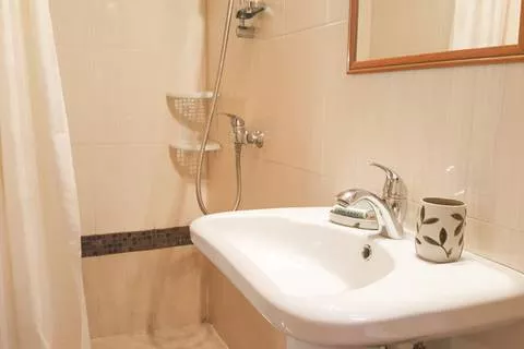 Финский домик 1 местный 1 комнатный с верандой. База отдыха «Крестьянское Подворье». Верхнее Джемете