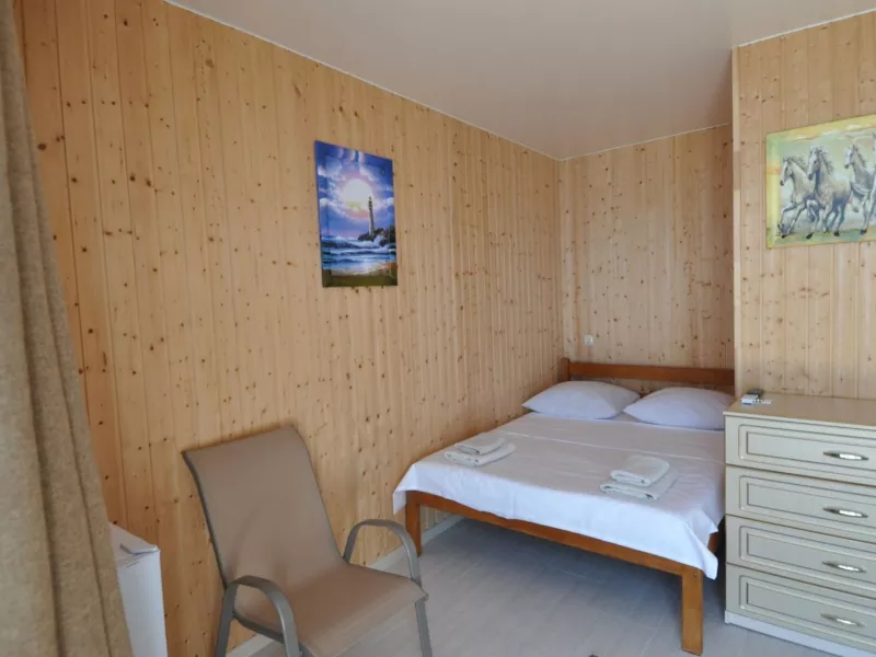 Делюкс, 3-х местный, однокомнатный. Гостевой дом Панорама. Малореченское