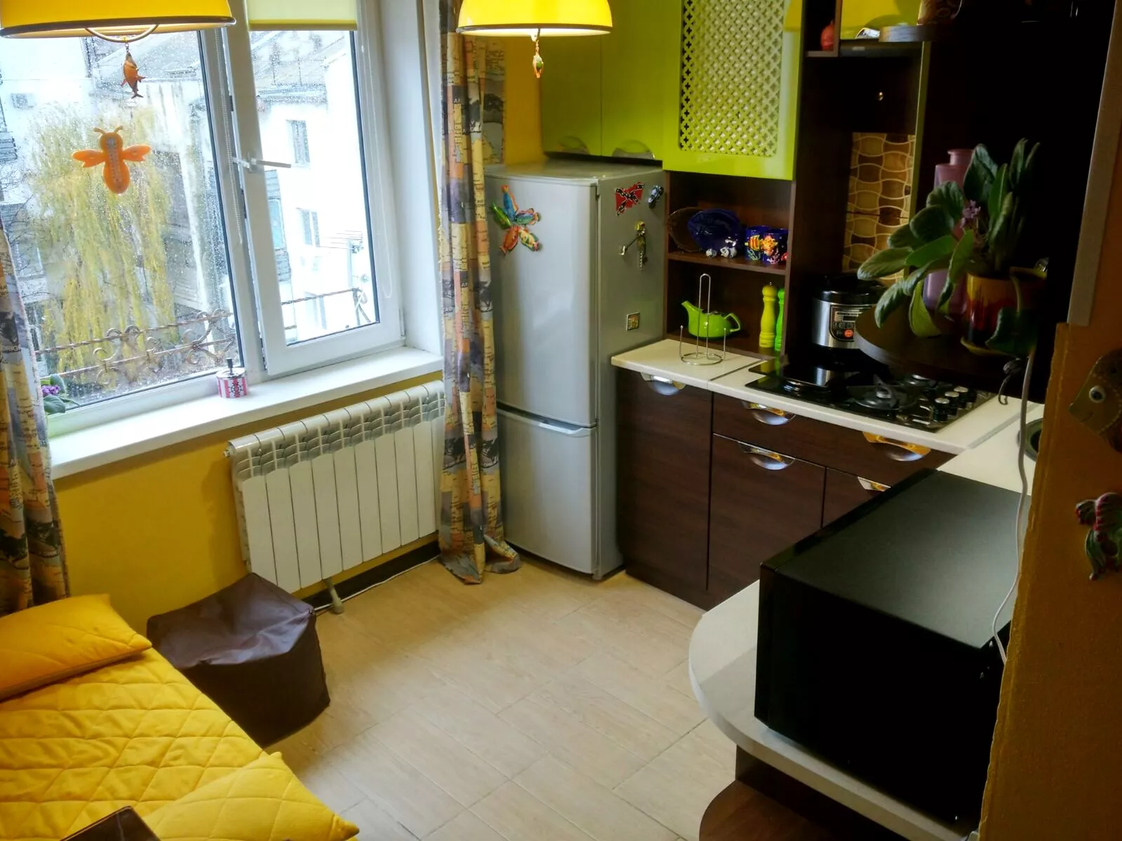 . Квартира в многоквартирном доме Коктебель рядом с морем (350 м) . Коктебель