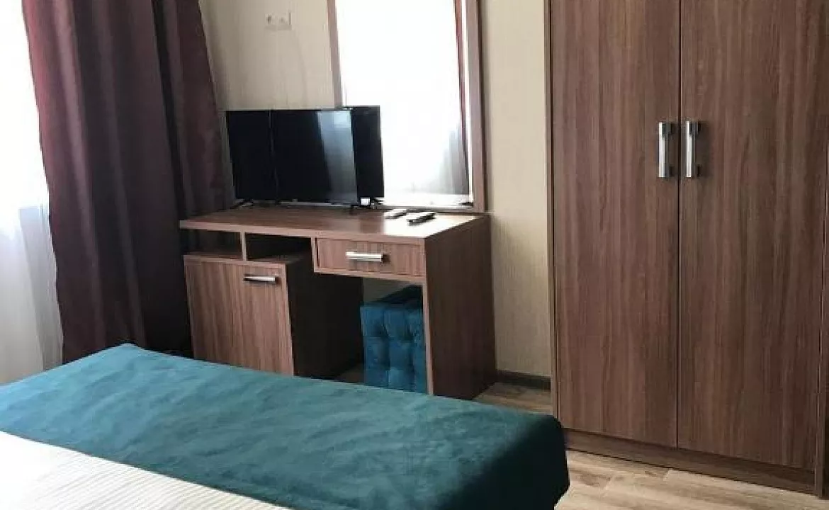 СТАНДАРТНЫЙ 2-МЕСТНЫЙ НОМЕР С ДВУСПАЛЬНОЙ КРОВАТЬЮ. Гостевой дом "Family". Лазаревское