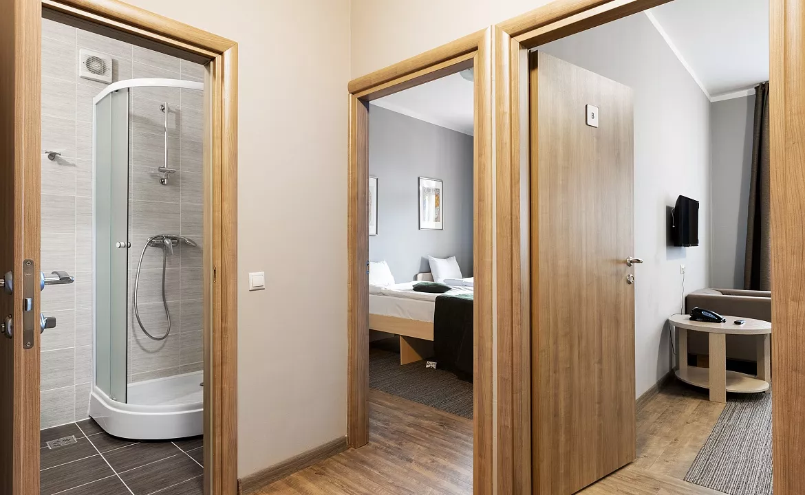 4-комнатный семейный номер. Отель "28". Красная Поляна