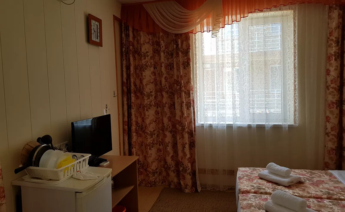 Люкс с отдельным балконом 2хместный. Отель АСТОН. Нижнее Джемете