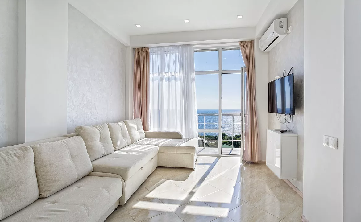 Квартира-студио №31. Квартира в многоквартирном доме Видовые апартаменты в Мисхоре. Кореиз Квартира-студио №31. Квартира в многоквартирном доме Видовые апартаменты в Мисхоре. Кореиз