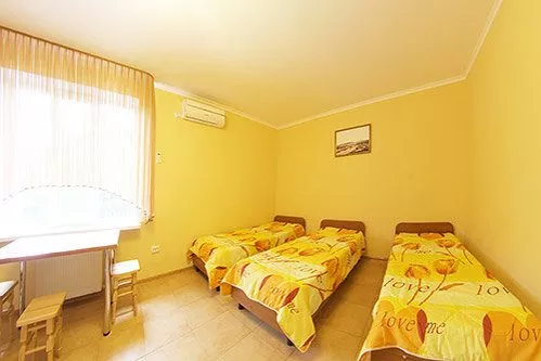 Трехместный номер. Дом отдыха "Дельфин". Семидворье