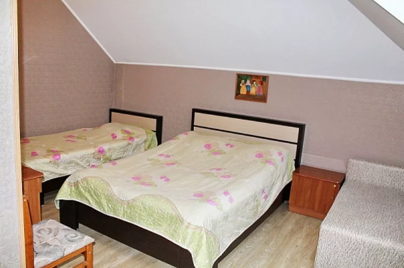 4-х местный номер Стандарт. Гостевой дом "У Лукоморья как в сказке". Адлер