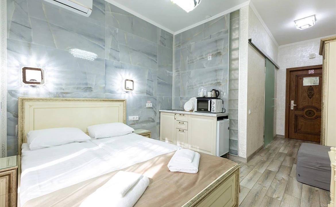 Двухместный комфорт с кухней. Отель "Сочи Галерея Парк". Сочи