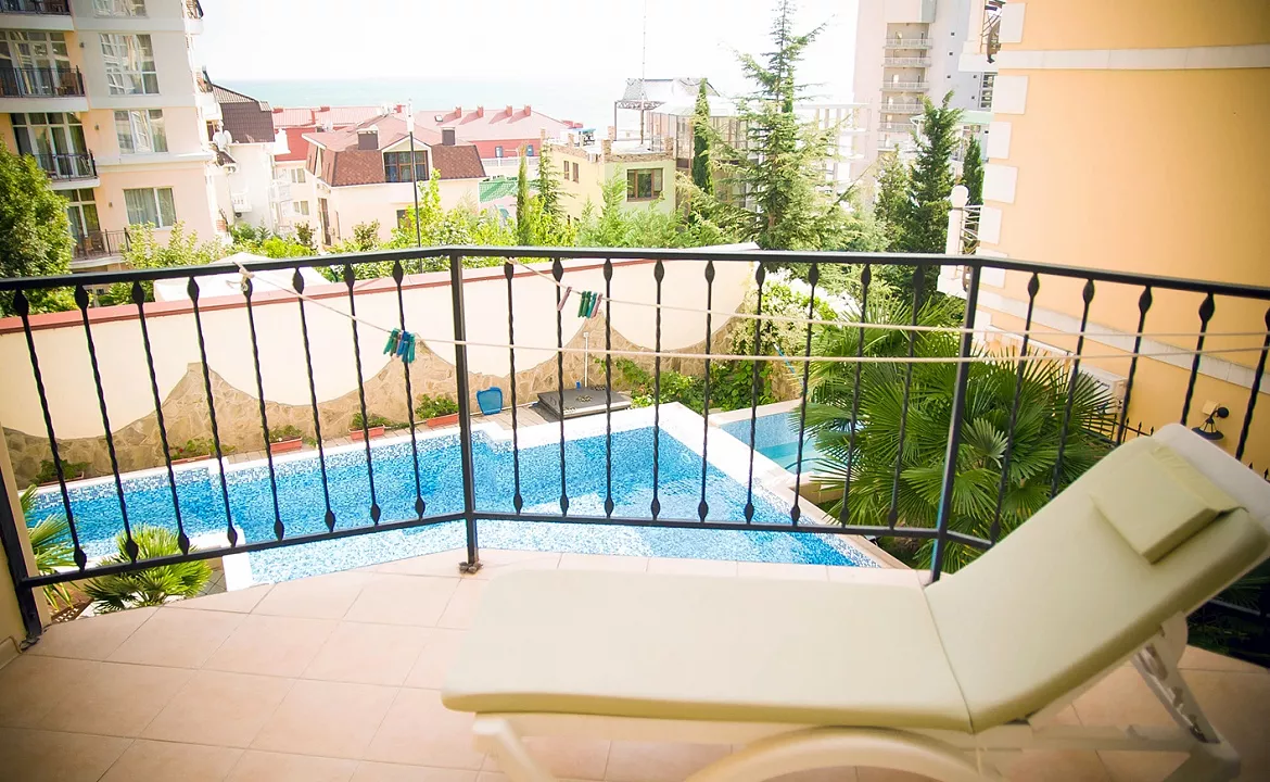 2х местный номер с балконом. Вилла Вилла "Лазурная мелодия". Лазурное