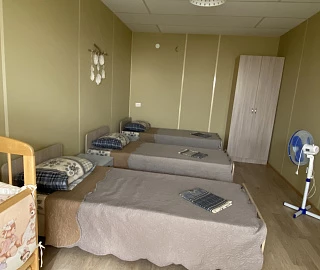 Трёхместный номер с вентилятором. Гостевой дом 7Я. 