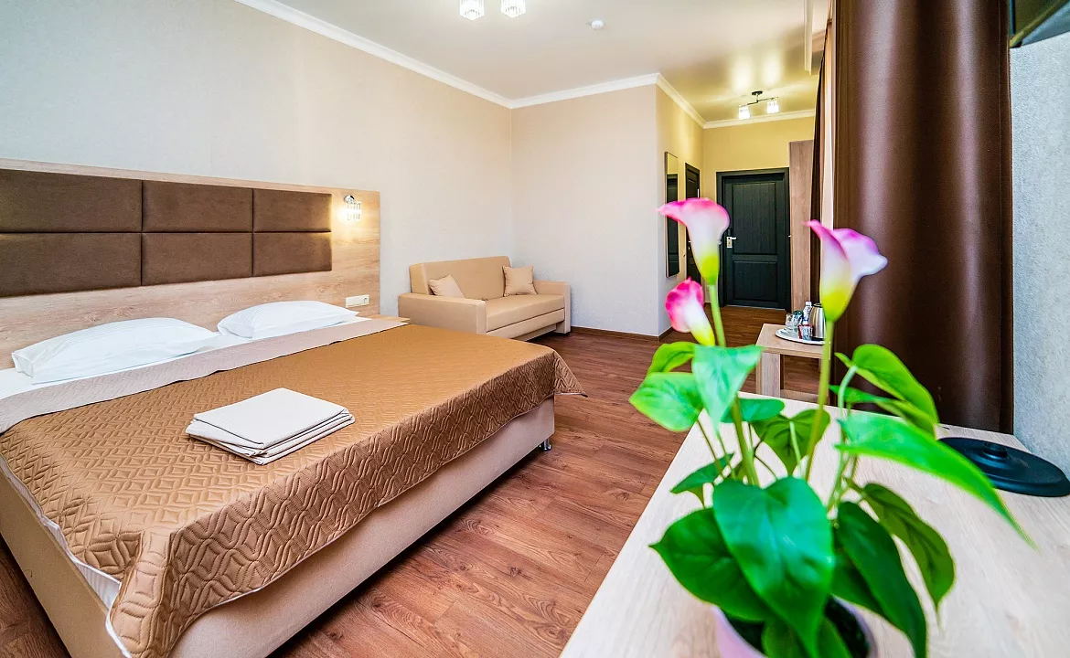 Cемейный номер . Гостевой дом Анжелика. Геленджик