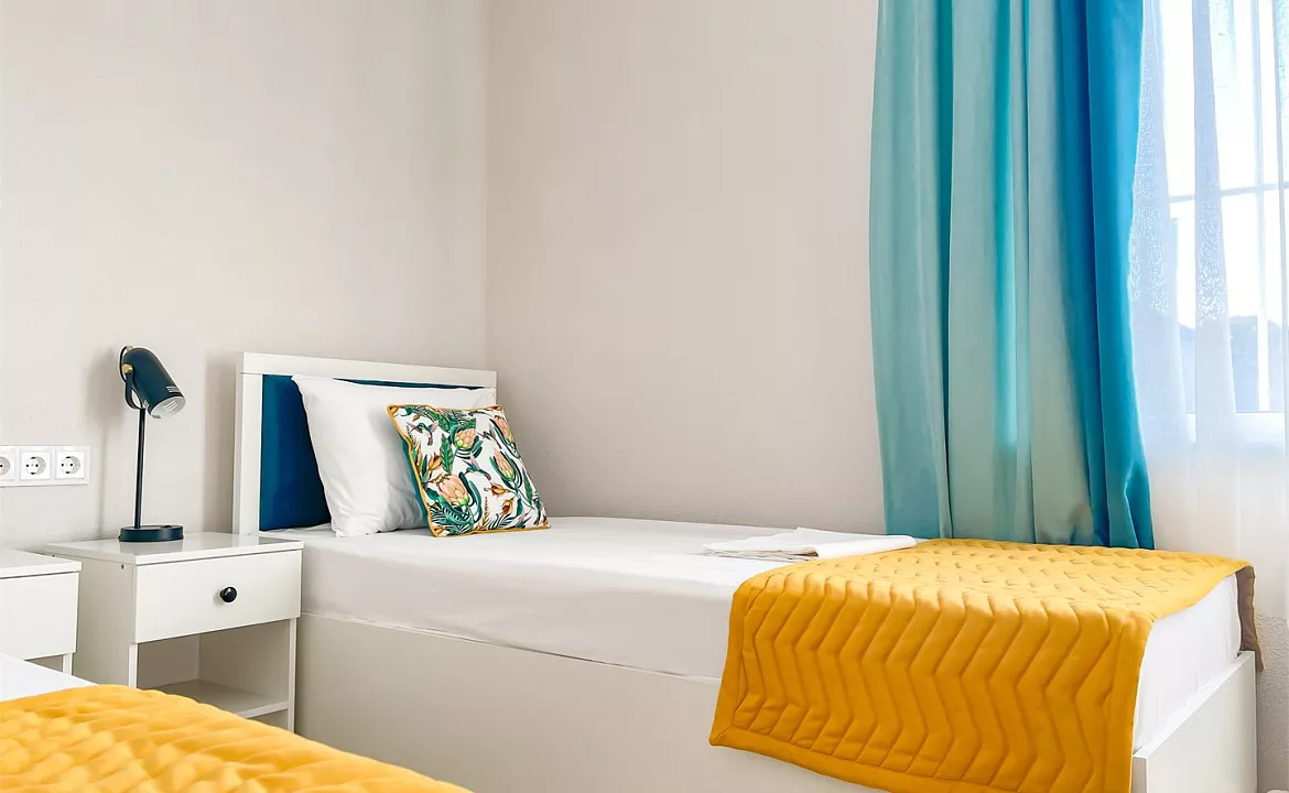 4-хместный 3-хкомнатный семейный номер. Отель Автор. Анапа