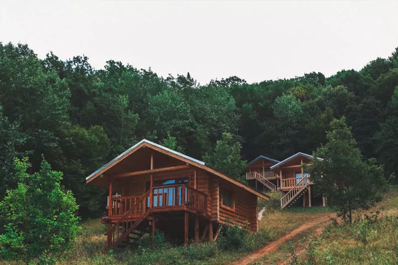 Двухместные коттеджи. EcoСamp. Куйбышево