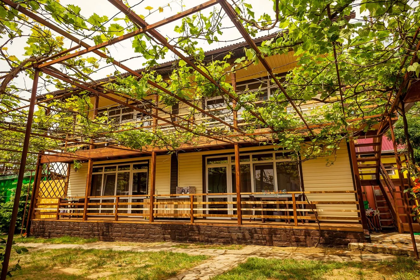 . Частный гостевой дом Лика. Архипо-Осиповка
