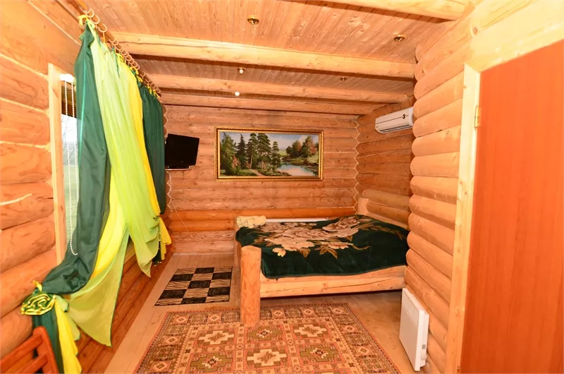 Деревянный сруб на 2 номера. База отдыха «Зелёный Яр». Симферополь