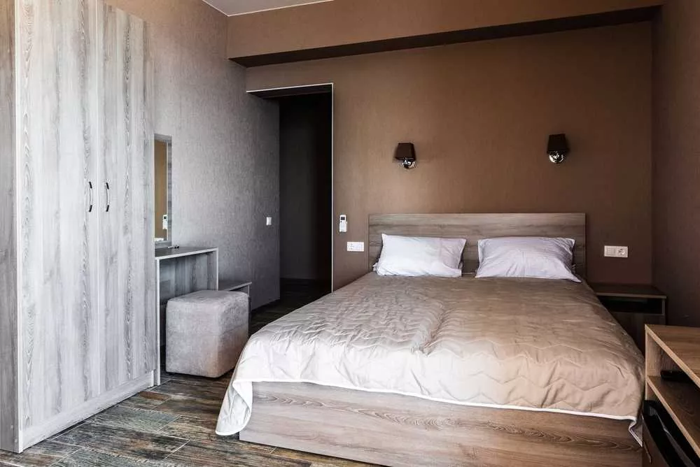 Двухместный эконом с видом на море. Гостевой дом The Goncharov’s Family House. Семидворье