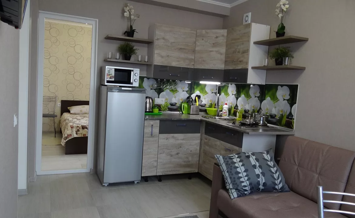 Евро двушка с орхидеей. Гостевой дом "Натали" - Геленджик. Геленджик