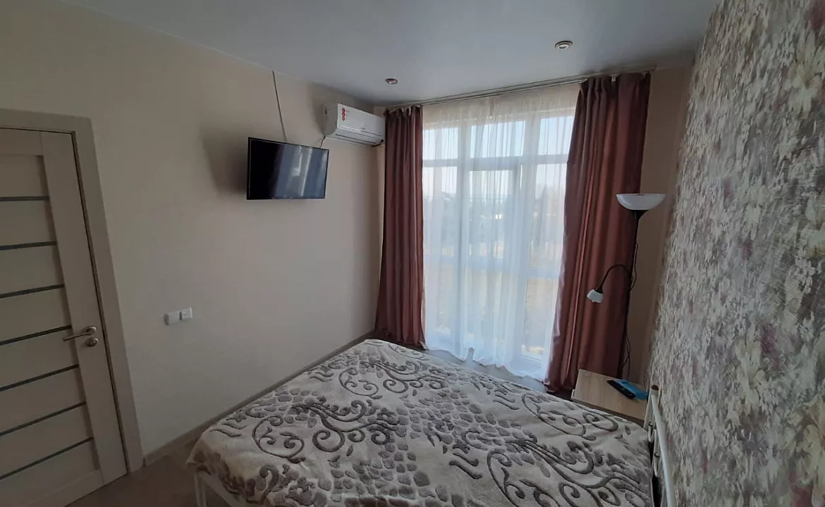 Семейный номер с кухней и видом на море и горы Ай-Петри. Отель Апарт отель "Дуэт". Ялта