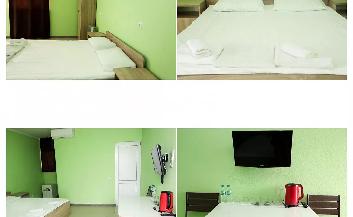 Семейный стандарт . Отель Пшандра. Гудаута