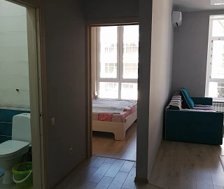 1 комнатная квартира, евродвушка. Квартира в многоквартирном доме Калараша 139. 