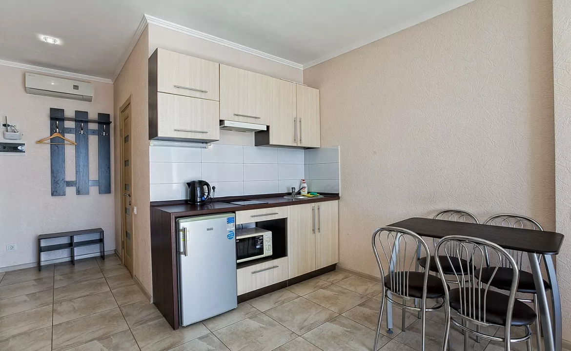 Квартира-студио №3. Квартира в многоквартирном доме Видовые апартаменты в Мисхоре. Кореиз Квартира-студио №3. Квартира в многоквартирном доме Видовые апартаменты в Мисхоре. Кореиз