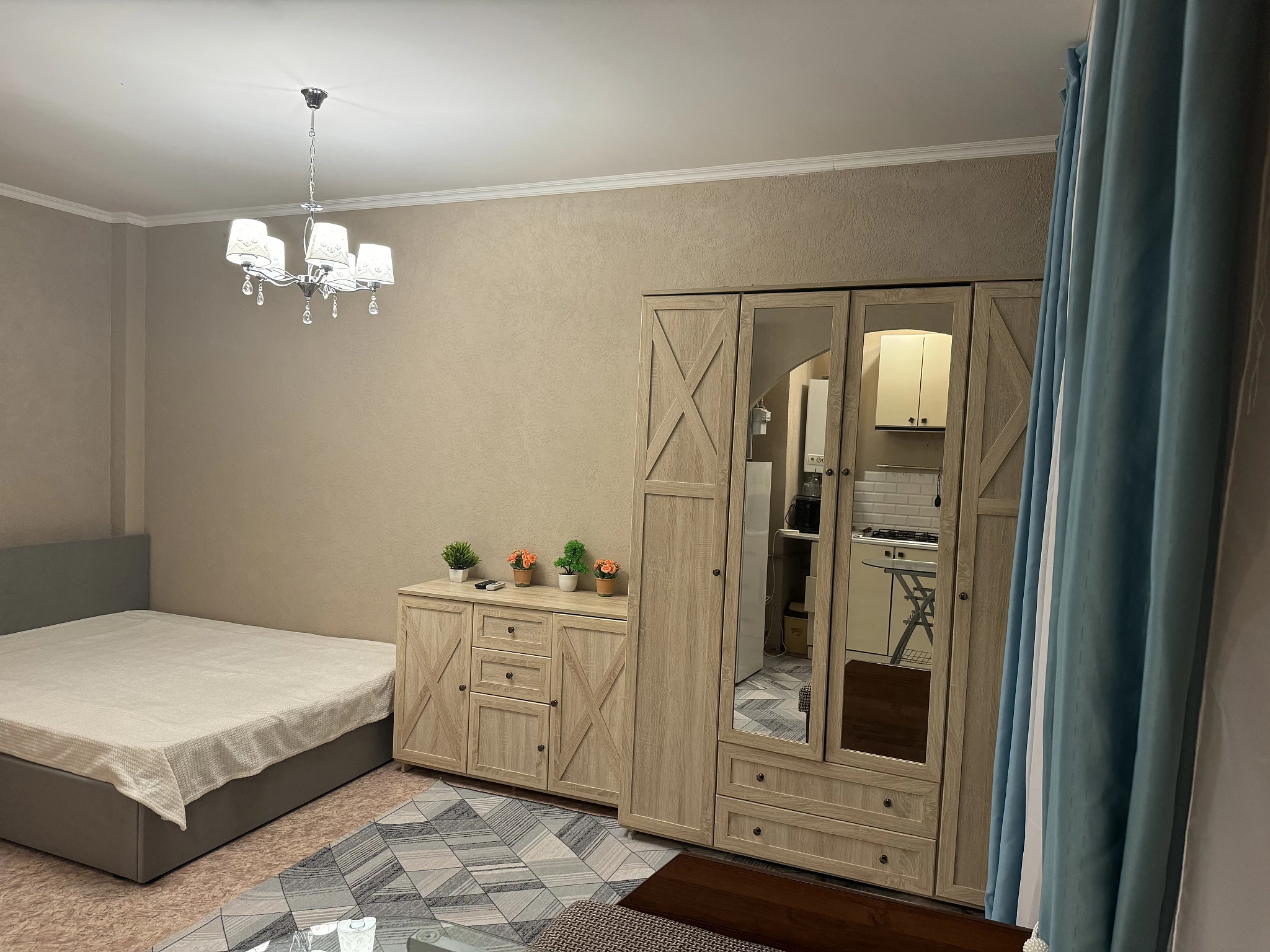 . Квартира в многоквартирном доме "Студия". Адлер . Квартира в многоквартирном доме "Студия". Адлер