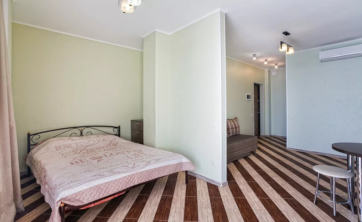 Квартира-студио №21. Квартира в многоквартирном доме Видовые апартаменты в Мисхоре. Кореиз Квартира-студио №21. Квартира в многоквартирном доме Видовые апартаменты в Мисхоре. Кореиз