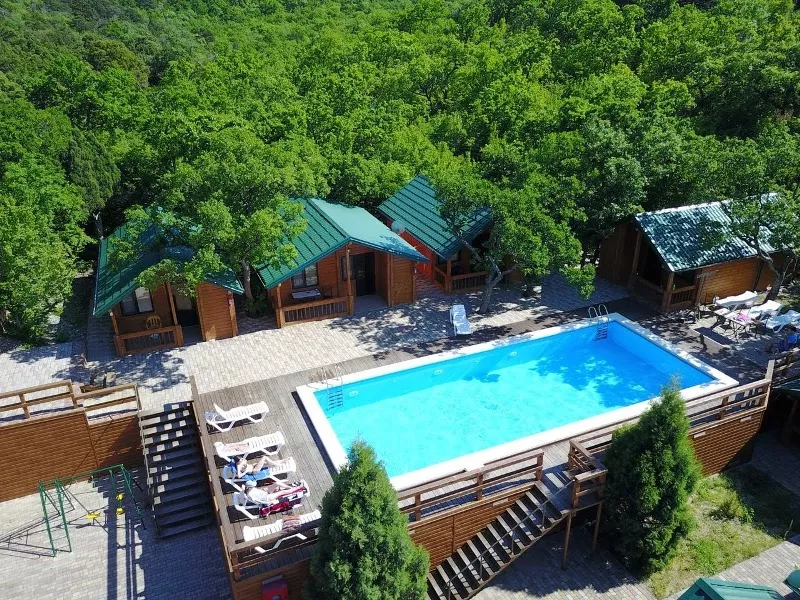 . Частный гостевой дом Лесной дворик - Большой Утриш. Большой Утриш