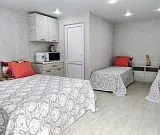 Уютный семейный номер с кухней.. Гостевой дом "Уда-ча". Уютный семейный номер с кухней.. Гостевой дом "Уда-ча".