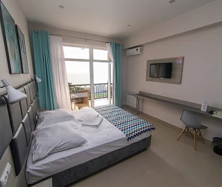 Номер Семейный с видом на море. Гостевой дом «Лoofкий». 