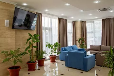 . Отель "Skybridge". Нижнее Джемете . Отель "Skybridge". Нижнее Джемете