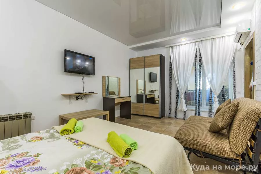 № 15 Люкс с кухней «Как дома». Гостевой дом «Фламинго». Архипо-Осиповка