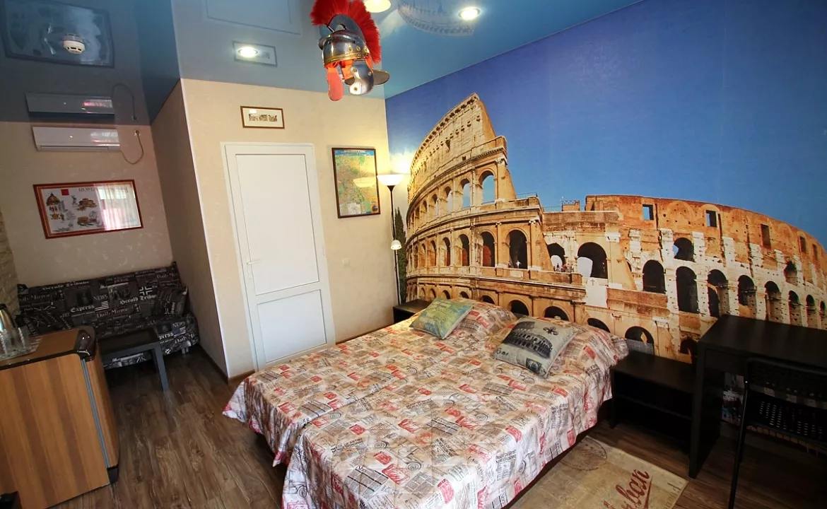 Семейный номер люкс. Гостевой дом Вокруг света . Ейск