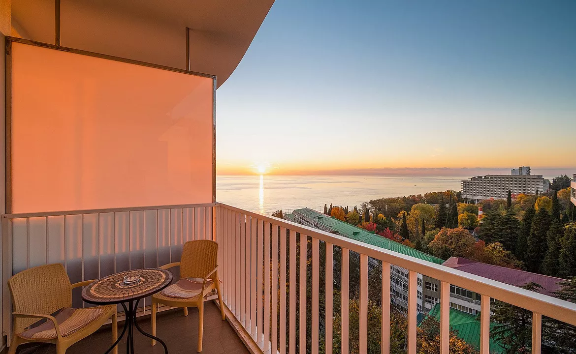 Студия на 4 этаже на 4х чел. premium Apartments actor Galaxy. Сочи