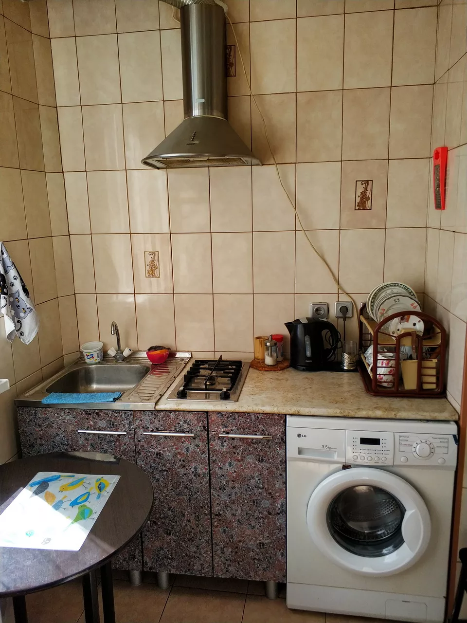 . Квартира в многоквартирном доме 1к квартира "Ардзинба 14" . Новый Афон