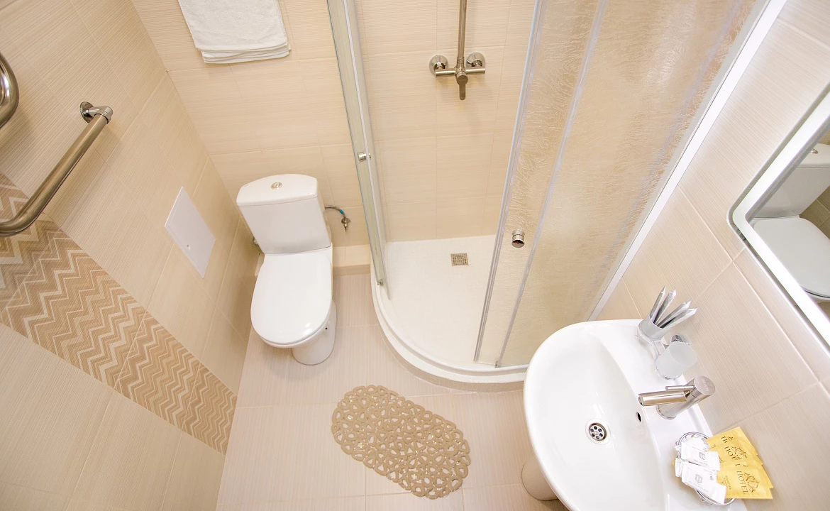 2-х местный «Стандарт» без балкона. Отель "Alfa Summer". Анапа