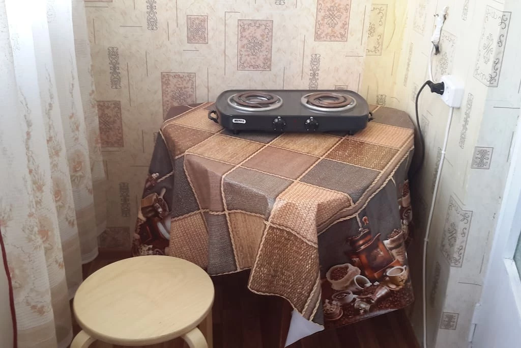 . Квартира в многоквартирном доме Просторная квартира на море . Квартиры в Пицунде