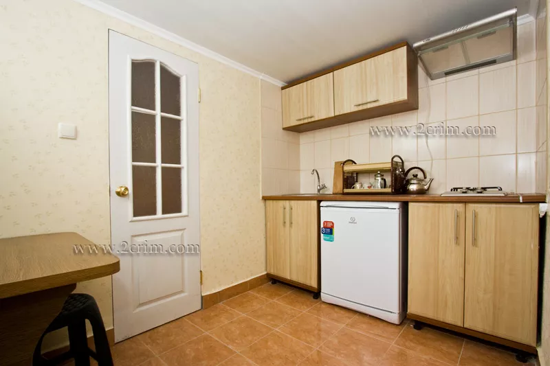 Двухместный номер в коттедже Уютный дворик. Гостевой дом "Крымский кораблик". Орджоникидзе