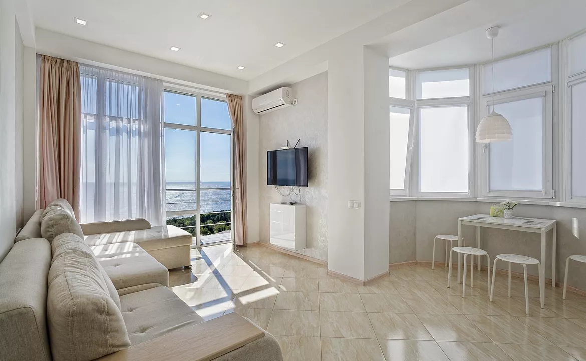 Квартира-студио №31. Квартира в многоквартирном доме Видовые апартаменты в Мисхоре. Кореиз Квартира-студио №31. Квартира в многоквартирном доме Видовые апартаменты в Мисхоре. Кореиз