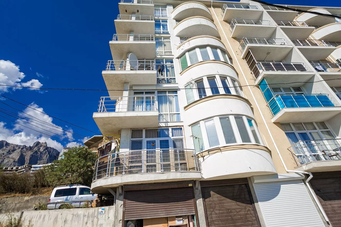 . Квартира в многоквартирном доме Видовые апартаменты в Мисхоре. Кореиз . Квартира в многоквартирном доме Видовые апартаменты в Мисхоре. Кореиз