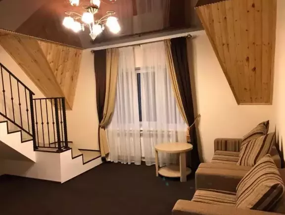 Двухэтажный «Люкс» (Новый корпус). Отель «Вертикаль». Домбай-гостиницы