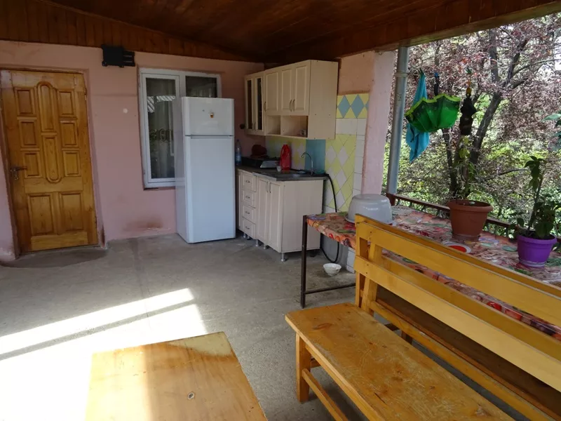 . Частный сектор у Давида. Новый Афон