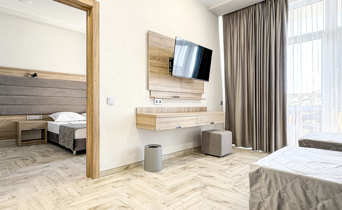 Корпус 2 Супер Люкс с видом на море. Anzhelina Family Hotel. Витязево