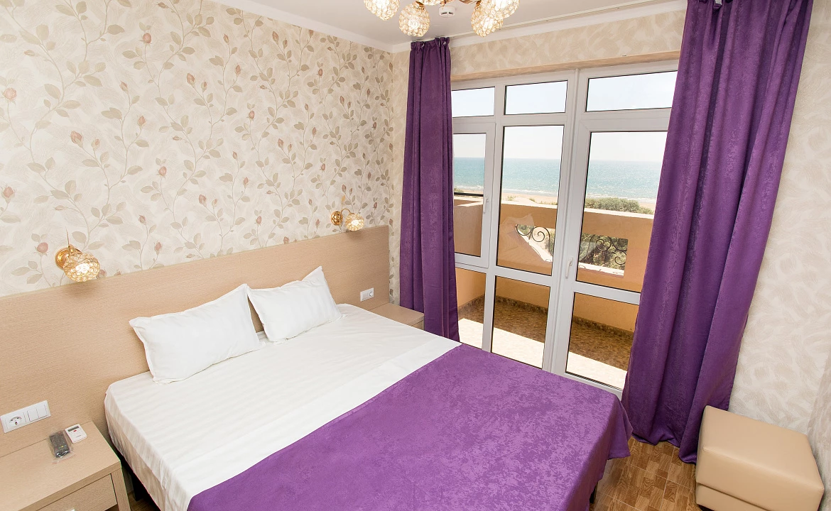 4-х местный «Семейный» с видом на море. Отель "Alfa Summer". Анапа