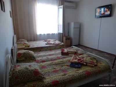 4 МЕСТНЫЙ НОМЕР. Гостиница "Елизавета". Витязево