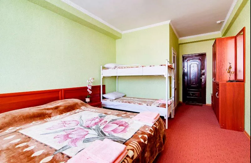 СТАНДАРТ 4-Х МЕСТНЫЙ. Отель "Марсель". Витязево СТАНДАРТ 4-Х МЕСТНЫЙ. Отель "Марсель". Витязево