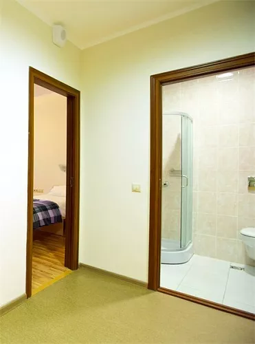 Небольшой двухместный эконом. Отель «Приют Панды». Красная Поляна